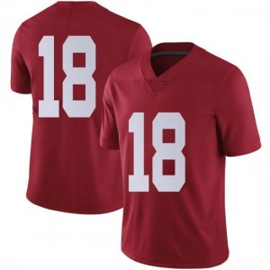 NCAA Youth Alabama Crimson Tide #18 Slade Bolden Stitched College Nike Authentic No Name Crimson Football Jersey FE17U44WK